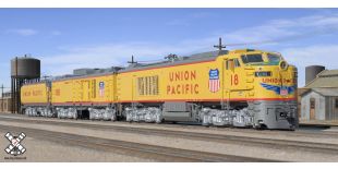 Museum Quality HO Scale Union Pacific GE 8500 Horsepower "Big Blow" Turbine #18