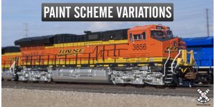 Rivet Counter N Scale BNSF 4 GEVo ET44C4 Diesel Locomotive by ScaleTrains.com