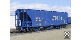 Rivet Counter N Scale PS-4785 Covered Hopper, Golden West Service (R2) by ScaleTrains.com