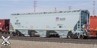Rivet Counter N Scale Gunderson 5188 Covered Hopper, Union Pacific