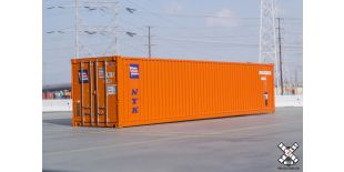 Operator HO Scale 40’ Square Corrugation Container, NYK (R1)