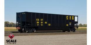 Operator HO Scale Bethgon Coal Gondola, CSX/Black/Yellow Lettering