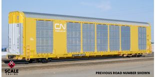 Operator HO Scale Gunderson Multi-Max Autorack, Canadian National/White Logo/TTGX