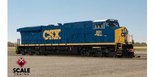 Operator HO Scale GE ES44AH, CSX/YN3