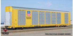 Operator HO Scale Gunderson Multi-Max Autorack, Union Pacific/Building America/TTGX