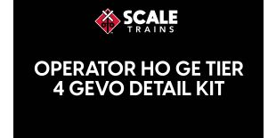 Operator HO GE Tier 4 GEVo Detail Kit