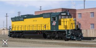 Rivet Counter HO Scale EMD SD45, Chicago & NorthWestern (R1) by ScaleTrains.com
