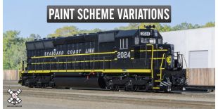 Rivet Counter HO Scale EMD SD45, Seaboard Coast Line (R1) by ScaleTrains.com