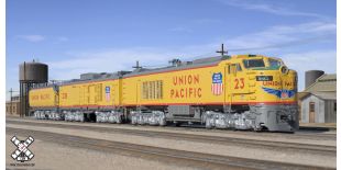 Rivet Counter HO Scale Union Pacific GTEL 8500 Horsepower “Big Blow” Turbine #23 by ScaleTrains.com