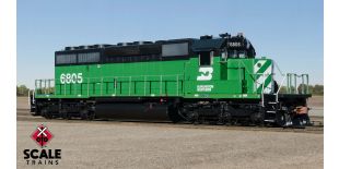 Rivet Counter HO Scale EMD SD40-2, Burlington Northern/As Delivered with Locotrol