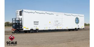 Rivet Counter HO Scale Trinity 82’ 7883 Reefer, BNSF/Early Thermo King