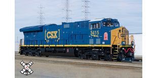 Rivet Counter HO Scale GE ET44AH Tier 4 GEVO, CSX/Georgia Road/YN3 Boxcar Logo