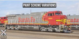 Rivet Counter HO Scale GE DASH 9-40CW Diesel Locomotive by ScaleTrains.com