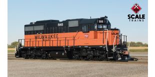 Museum Quality HO Scale EMD SDL39, Milwaukee Road/Billboard Lettering