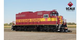 Museum Quality HO Scale EMD SDL39, Wisconsin Central