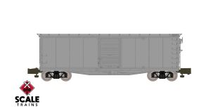 S-Helper S Scale USRA 40’ Rebuilt Steel Boxcar, Undecorated Kit/Andrews Truck