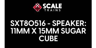 SXT80516 - Speaker: 11mm x 15mm Sugar Cube