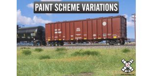 Rivet Counter HO Scale GATC 4566 Airslide Covered Hopper, BNSF/Buffer Service
