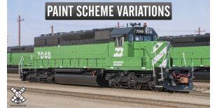 Rivet Counter HO Scale EMD SD40-2, Burlington Northern