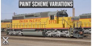 Rivet Counter HO Scale EMD SD40-2, Union Pacific/Post 1980