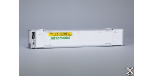 Operator HO Scale CIMC 53’ Reefer Container, JB Hunt/Intermodal