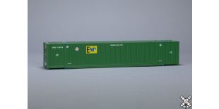 Operator HO Scale CIMC 53’ Corrugated Dry Container, EMP