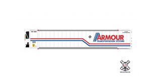 HO CIMC 53’ Reefer Container, Armour/PLHU by ScaleTrains.com