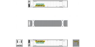 Operator N Scale CIMC 53’ Reefer Container, JB Hunt/Intermodal