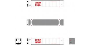 Operator N Scale CIMC 53’ Reefer Container, H&R Transport