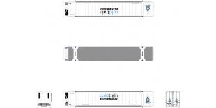 Operator N Scale CIMC 53’ Reefer Container, Coldtrain Express with Train Logo