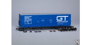 HO Evans (USRE) 5100 RBL 8’ Double-Plug-Door Boxcar, Grand Trunk Western GTW #302068 by ScaleTrains.com