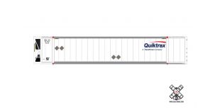 Operator HO Scale CIMC 53’ Reefer Container, Quicktrax/Blue & Red Logo by ScaleTrains.com