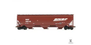 Operator HO Scale Gunderson 5188 Covered Hopper, BNSF/Wedge