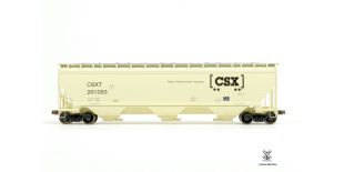 Operator HO Scale Gunderson 5188 Covered Hopper, CSX