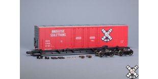 Kit Classics HO Scale Evans 5100 RBL Boxcar, ScaleTrains.com/Red