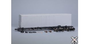 HO Evans (USRE) 5100 RBL 8’ Double-Plug-Door Boxcar, Undecorated by ScaleTrains.com