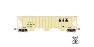 Operator HO Scale Pullman-Standard PS-2CD 4785cf Covered Hopper, CSX Transportation/NYC by ScaleTrains.com