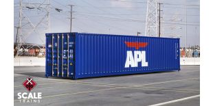 Operator HO Scale CIMC 40’ Modern Angled Container, APL