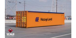 Operator HO Scale CIMC 40’ Tarp Top Container, Hapag-Lloyd