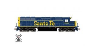 Operator HO Scale EMD SD45, Santa Fe/Pinstripe by ScaleTrains.com