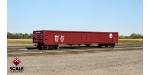 Kit Classics HO Scale CB&Q Havelock Shops 52’ 6” Gondola, BNSF Railway/BNSF/Circle-Cross