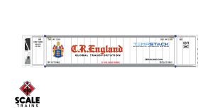 Operator N Scale CIMC 53’ Reefer Container, CR England