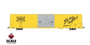 Operator HO Scale Thrall 86' High-Cube Double-Plug-Door Boxcar, Frisco/SLSF