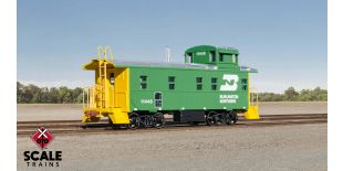 Kit Classics HO Scale Steel Cupola Caboose, Burlington Northern			