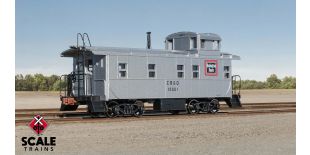 Kit Classics HO Scale Steel Cupola Caboose, CB&Q/Burlington Route			