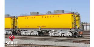 Rivet Counter HO Scale Union Pacific Steam Excursion Post-2006 Water Tender, UP/Joe Jordan/#814 by ScaleTrains.com
