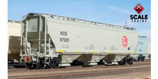 Rivet Counter HO Scale Gunderson 5188cf Covered Hopper by ScaleTrains.com