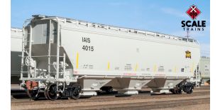 Rivet Counter HO Scale Gunderson 5188cf Covered Hopper by ScaleTrains.com