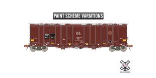 Rivet Counter HO Scale GATC 4180 Airslide® Covered Hopper, BNSF/Buffer by ScaleTrains.com