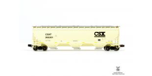 Rivet Counter N Scale Gunderson 5188 Covered Hopper by ScaleTrains.com